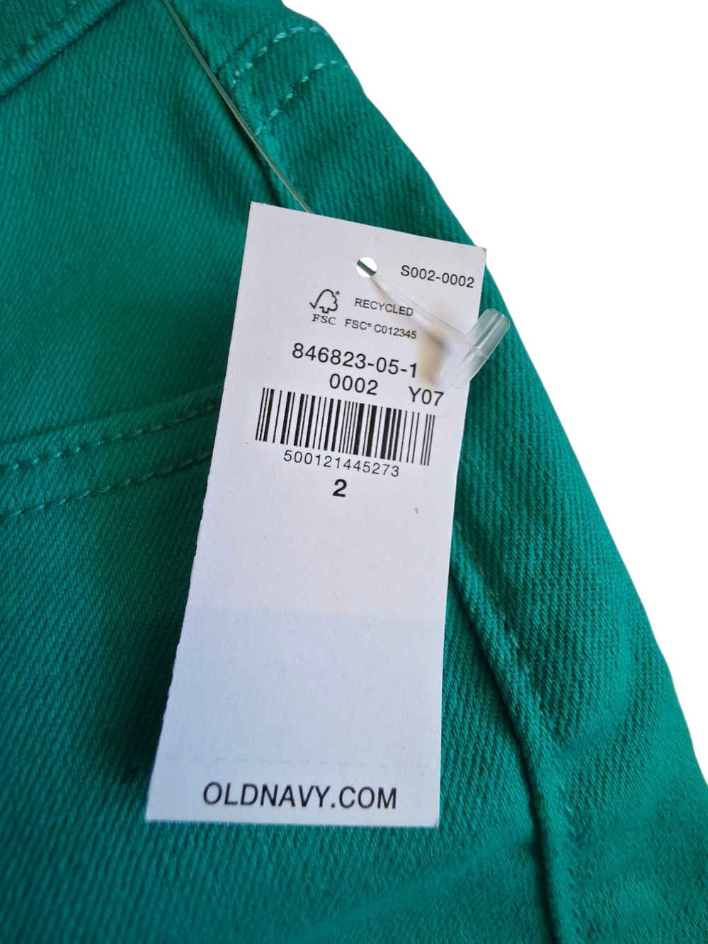 Old Navy Teal High Rise WOW Shorts NWT Size 2 - Picture 5 of 7